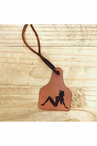 Cowgirl Babe Scented  Leather Car Freshener