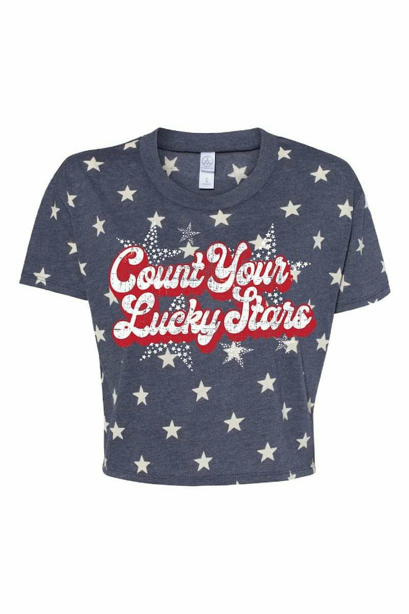 Count Your Lucky Stars Crop Top