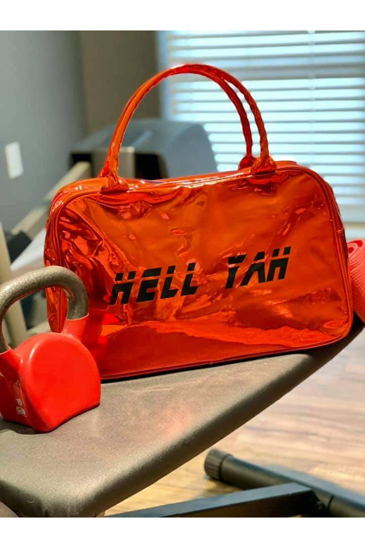 Boujie Bee "Hell Yah" Weekender Duffle Bag
