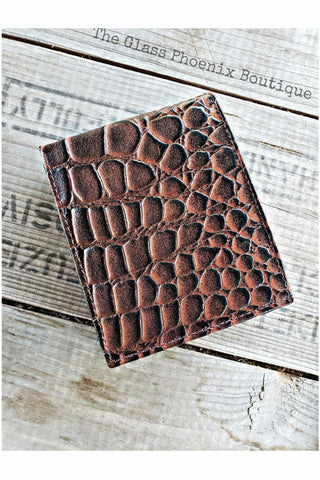 Leather Gator BiFold Wallet