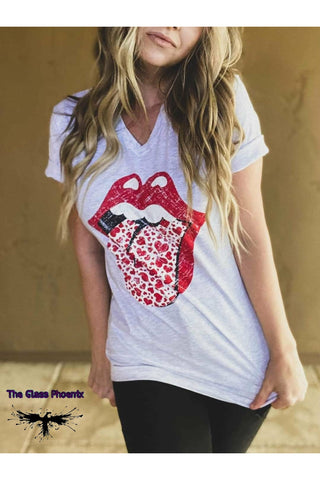 Heart Tongue Tee