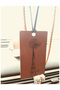 Windmill  Scented Leather Car Freshener